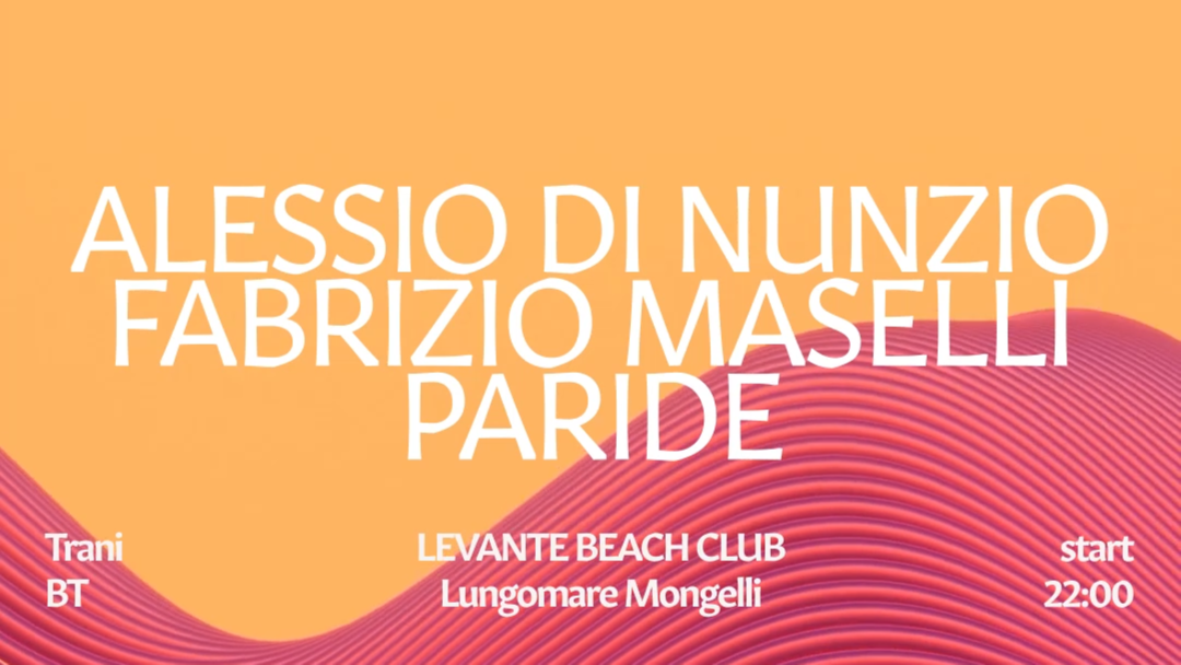 Sabato 21 Giugno LEVANTE SATURDAY NIGHT image