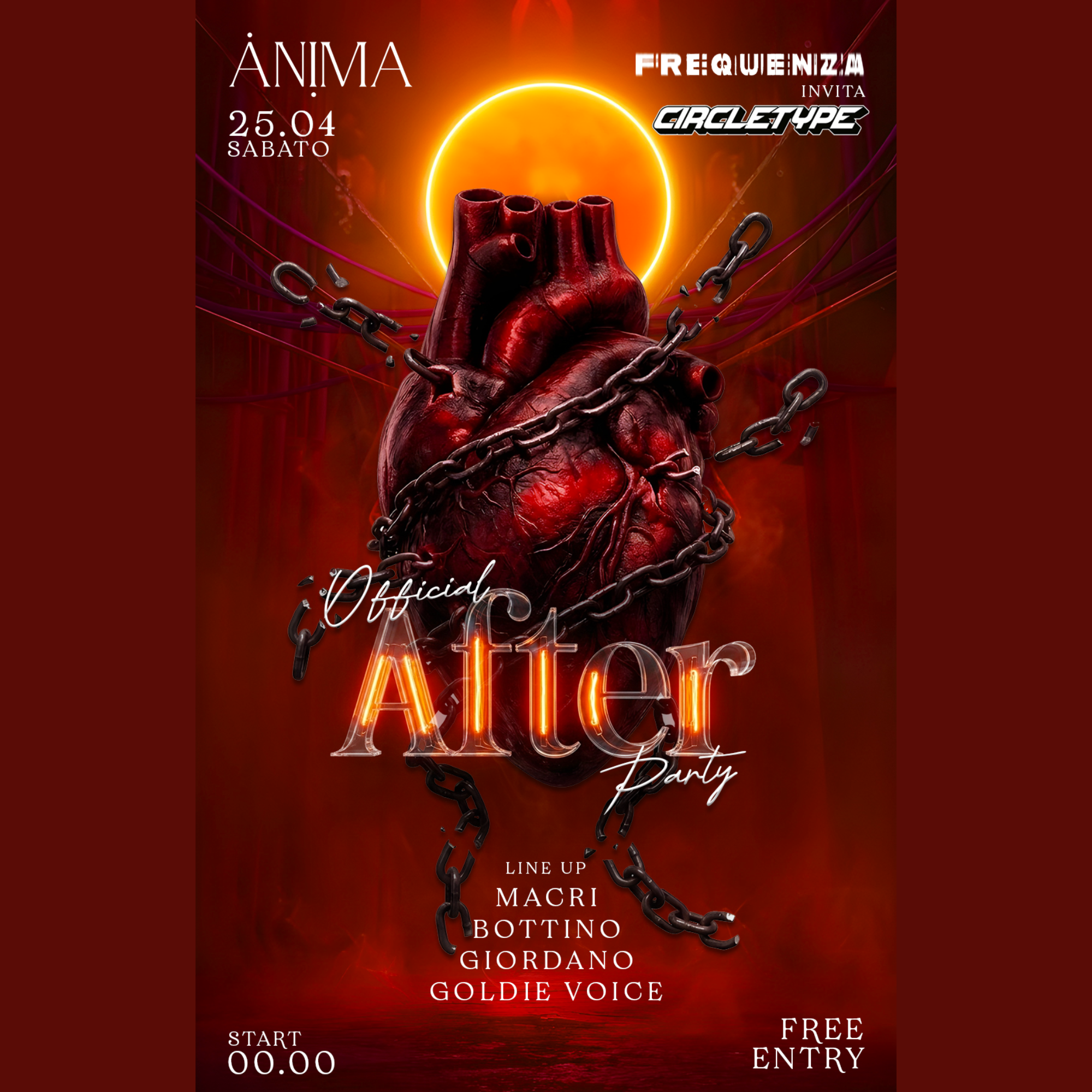 Sabato 25 Aprile - Frequenza Official After Party image