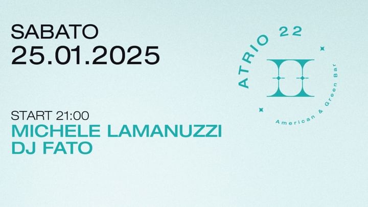 Cover for event: Sabato 25 Gennaio 2025 