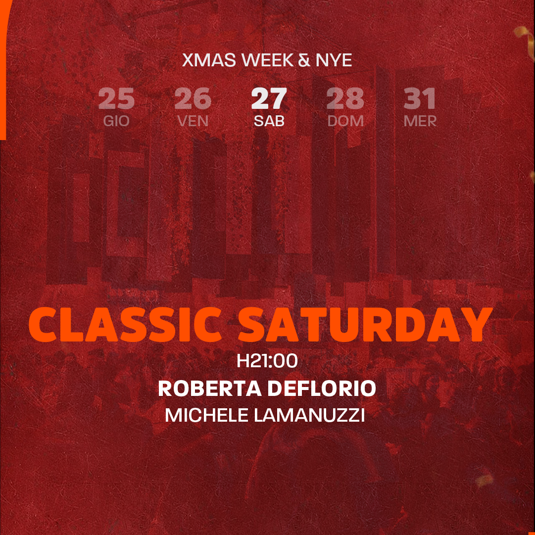 Sabato 27 Dicembre - Classic saturday Night -Atrio22  image