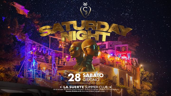 Cover for event: Sabato 28 Giugno -La suerte -