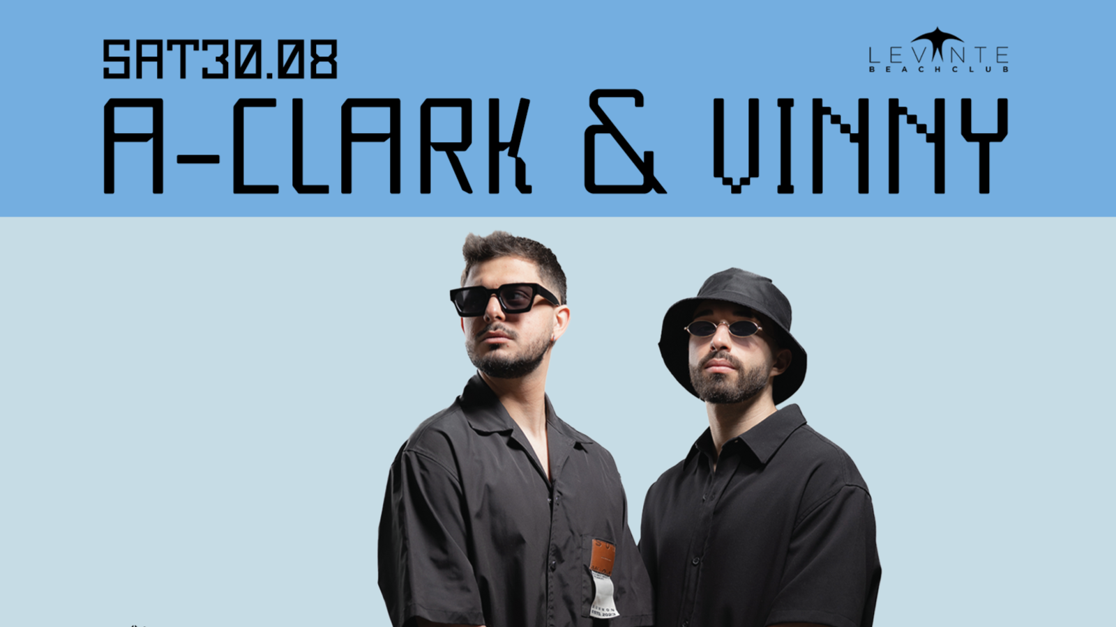 Sabato 30 Agosto A-Clark & Vinny @ Levante Beach Club (Trani) image