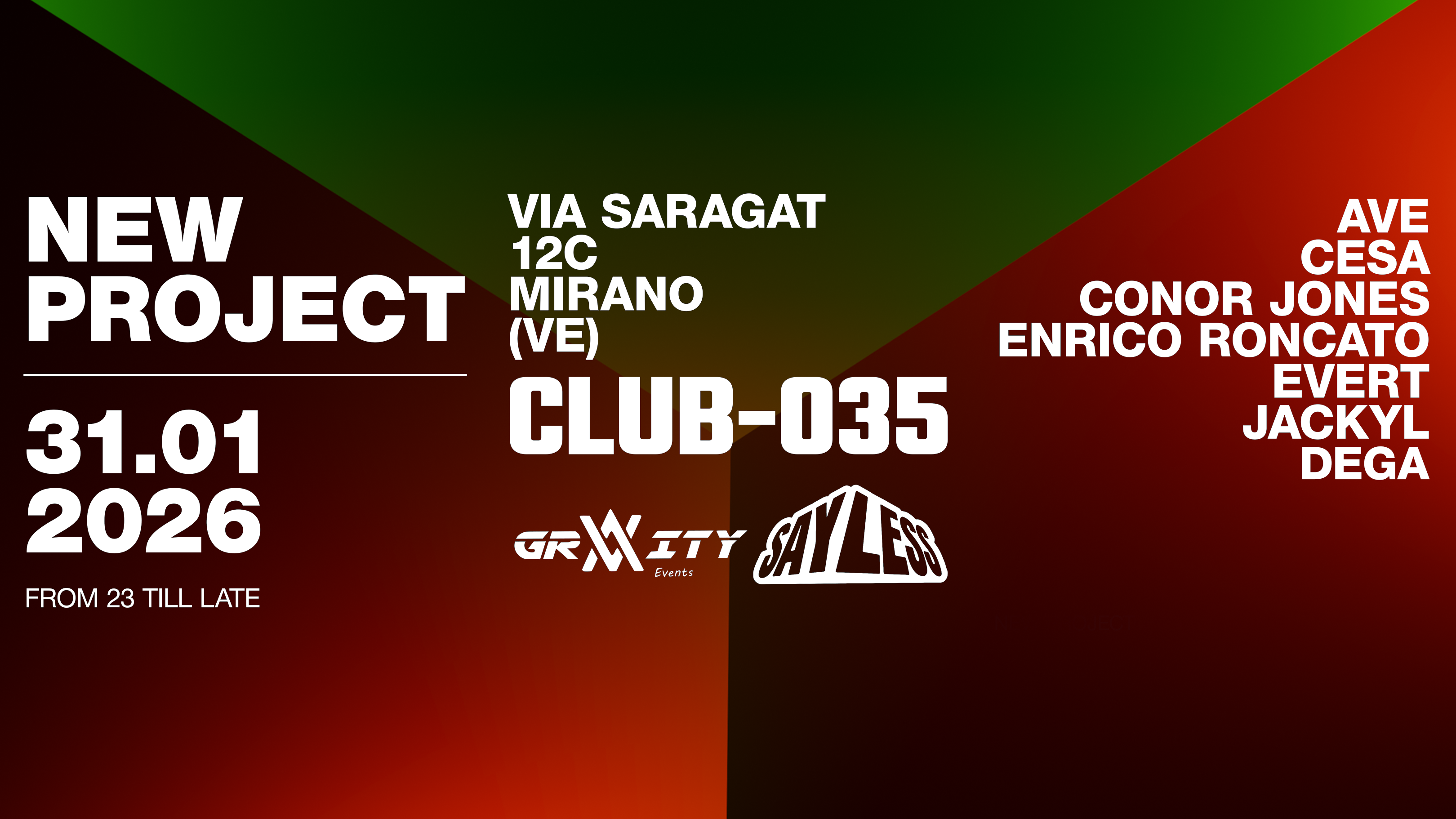 Sabato 30 gennaio - NEW PROJECT  image