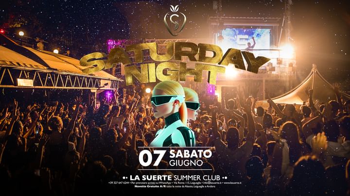 Cover for event: SABATO 7 GIUGNO