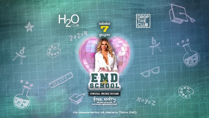 Cover for event: Sabato 7 Giugno 2025 - End Of School Party