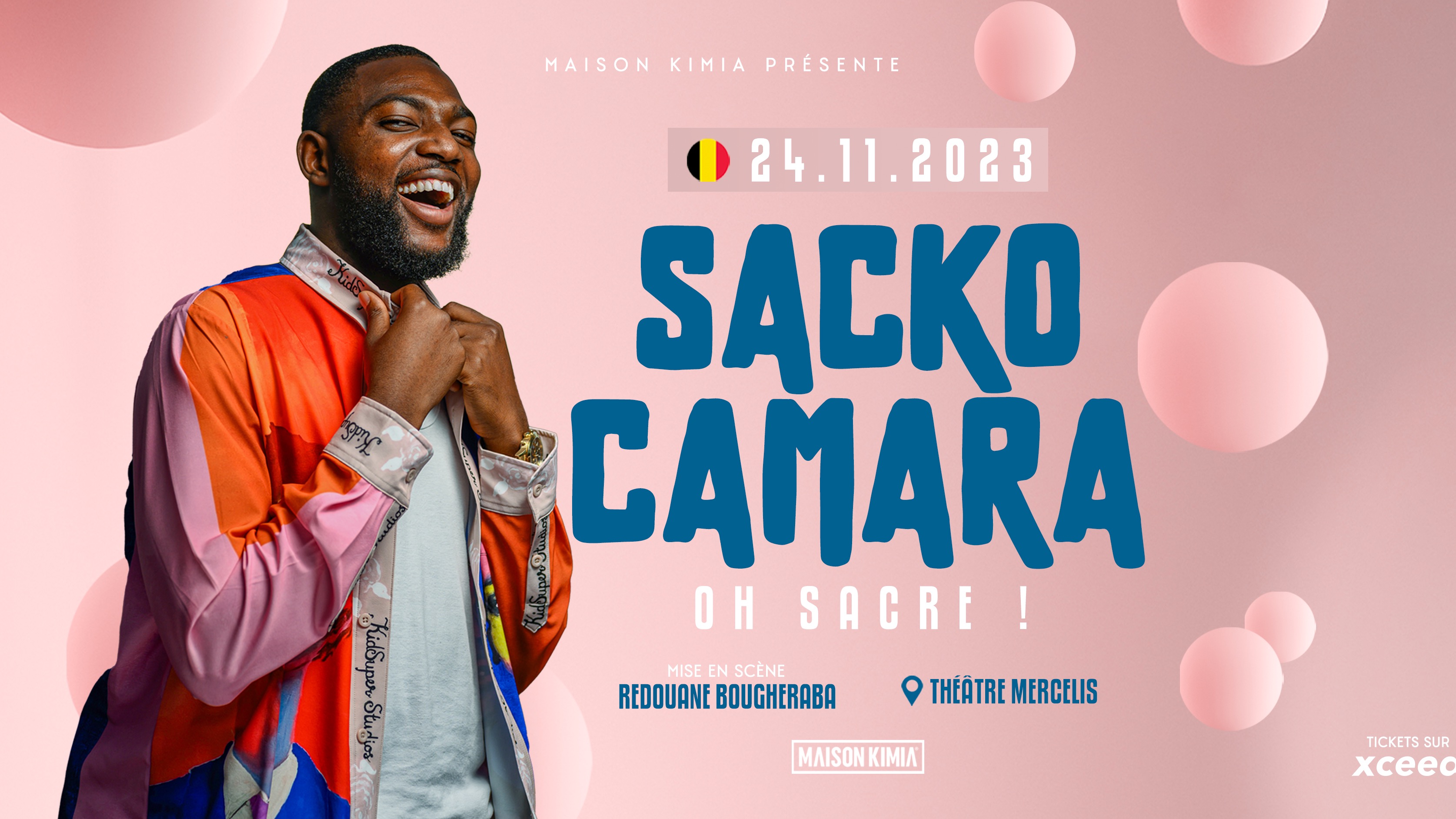 SACKO CAMARA • Oh Sacré • Bruxelles  image