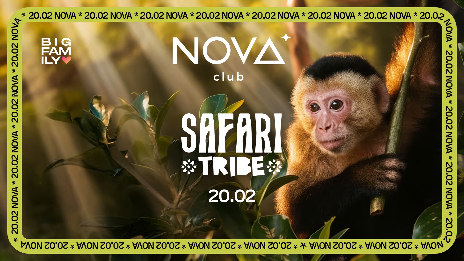SAFARI TRIBE - VEN 20 FEB image