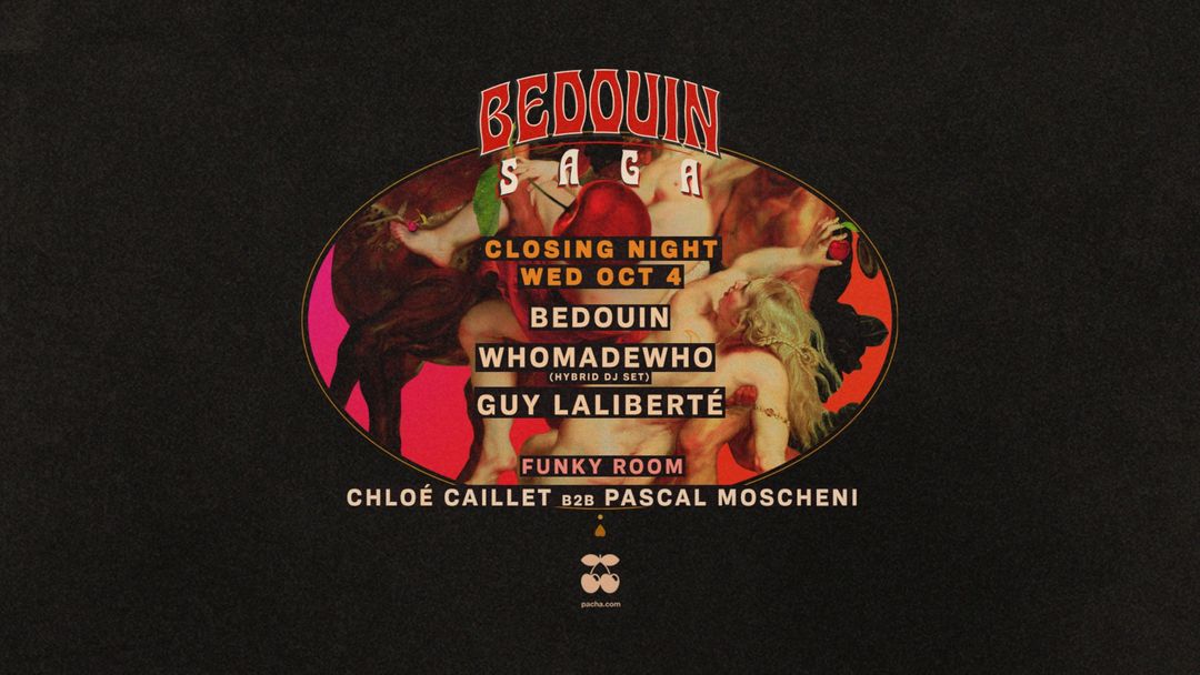 Cartell de l'esdeveniment Saga Closing Party