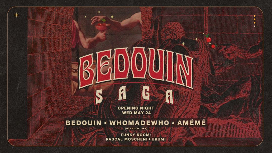 Capa do evento Saga Opening Party