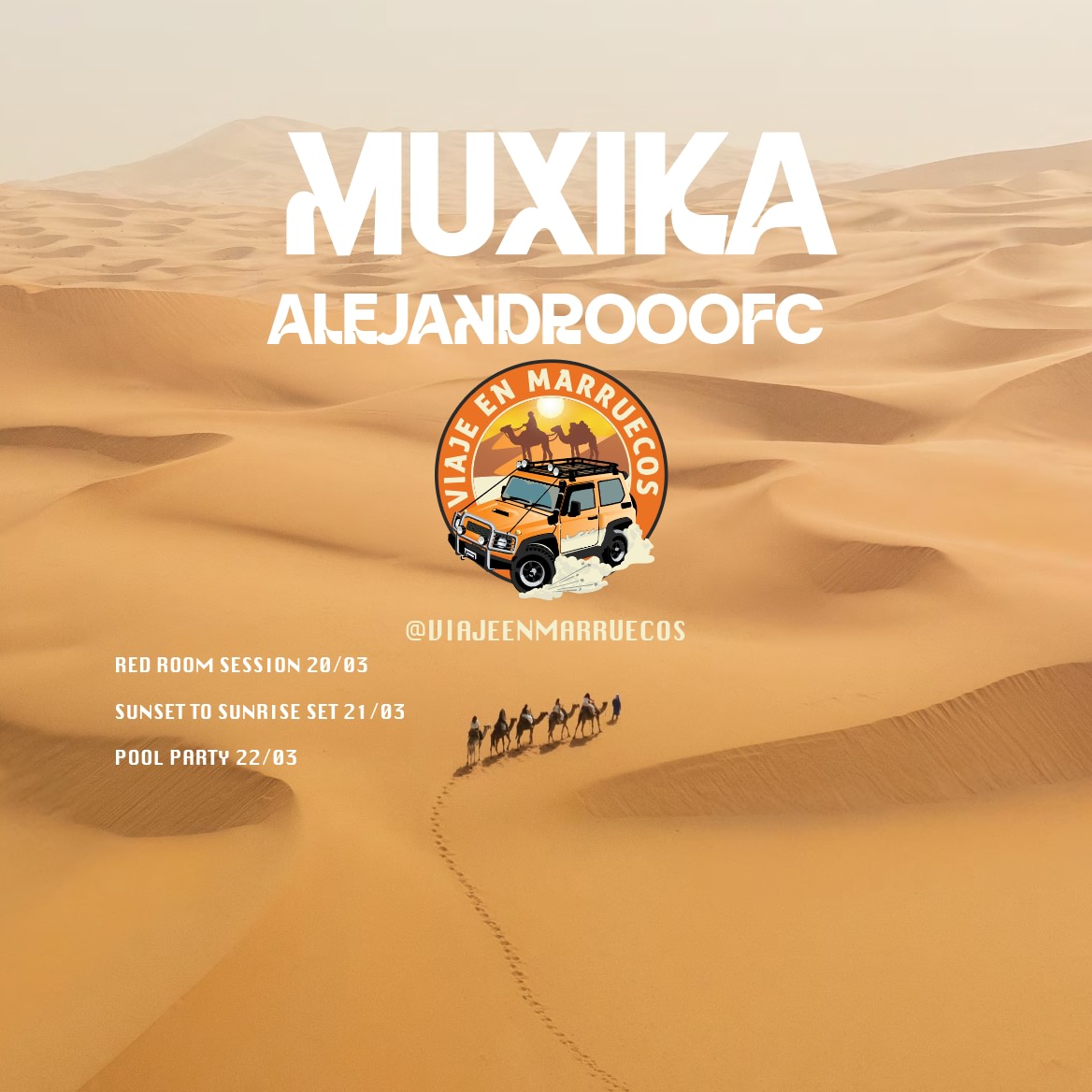 SAHARA EXPERIENCE by @viajeenmarruecos | Abril 19–23, 2026 / MX image