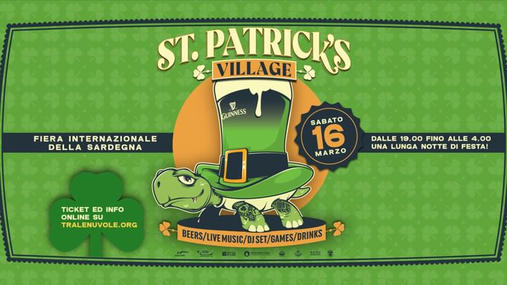 Cover for event: Saint Patrick's Village - Fiera Internazionale della Sardegna