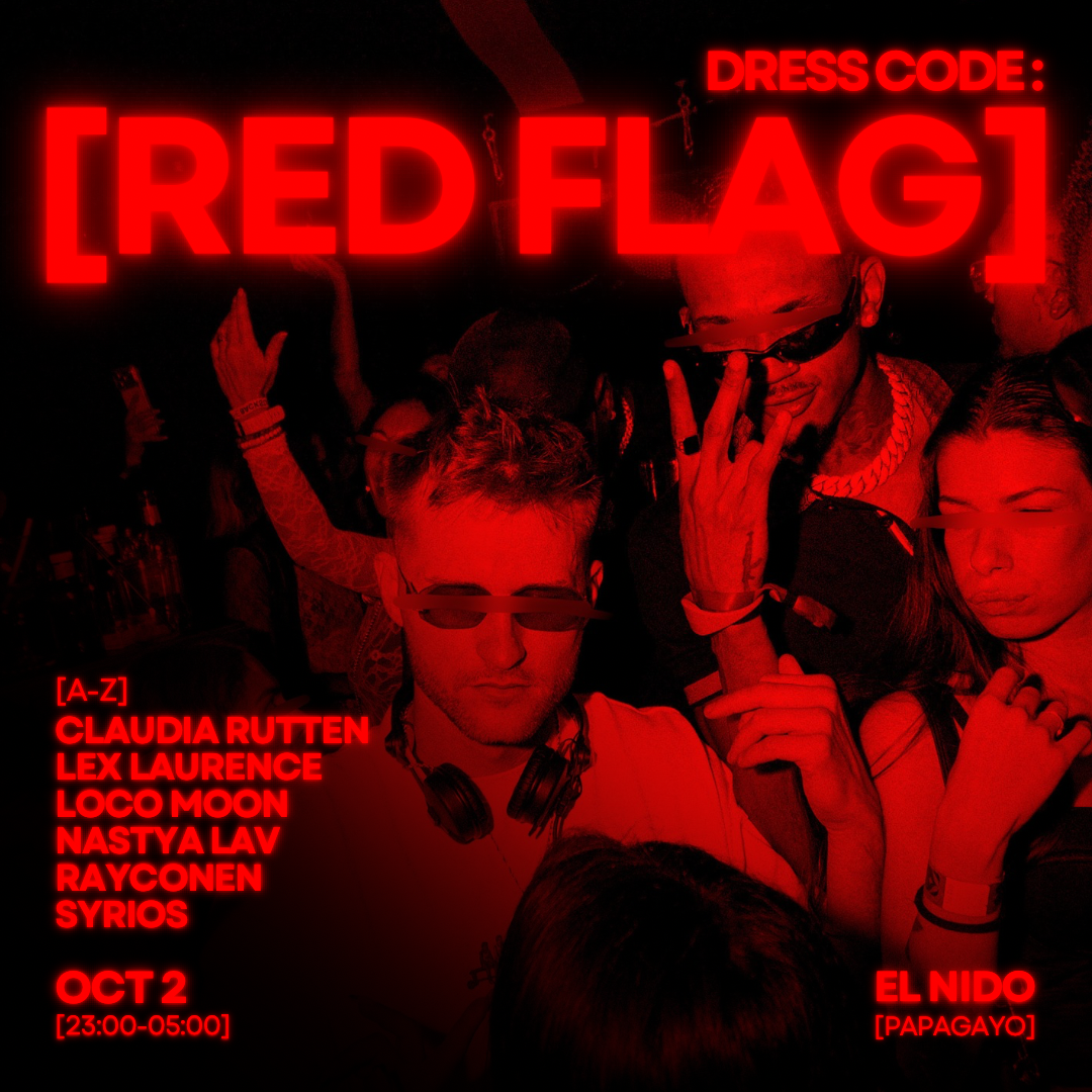 Sala El Nido: Dress Code [Red Flag] · Fri. 2nd October 2026 image