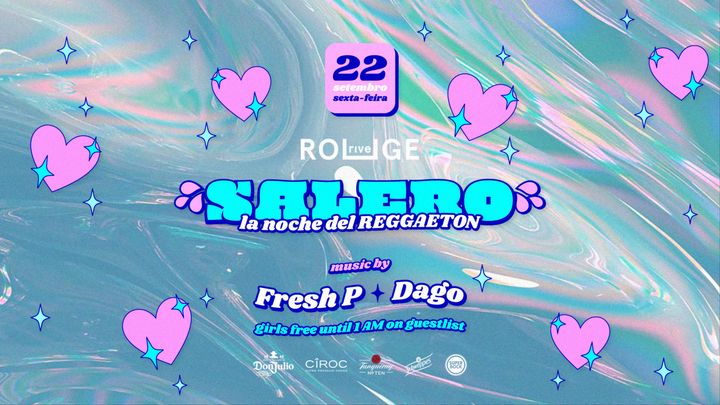 Cover for event: SALERO - La Noche del Reggaeton