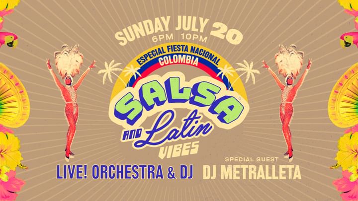 Cover for event: Salsa & Latin Vibes