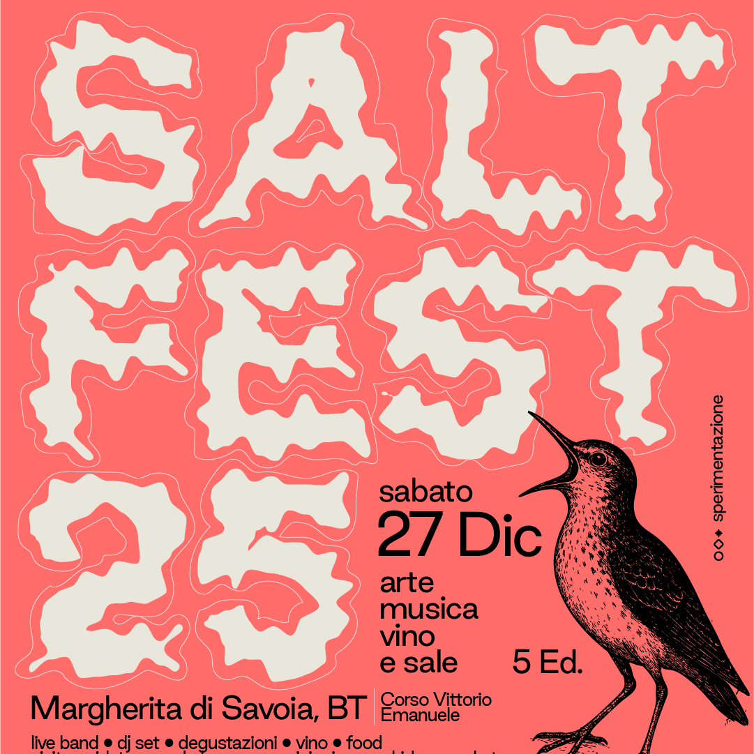 Salt Fest 25: arte, musica, vino e sale