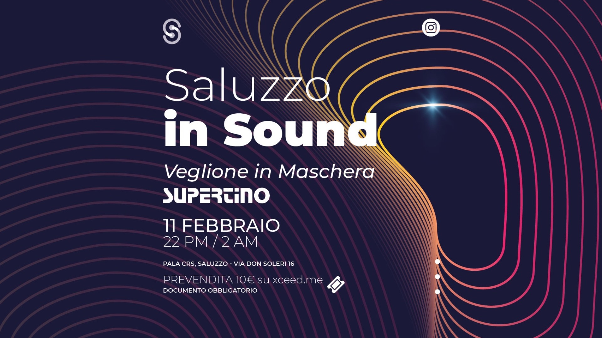 Saluzzo in Sound - Veglione in Maschera Supertino image