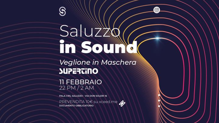 Cover for event: Saluzzo in Sound - Veglione in Maschera Supertino