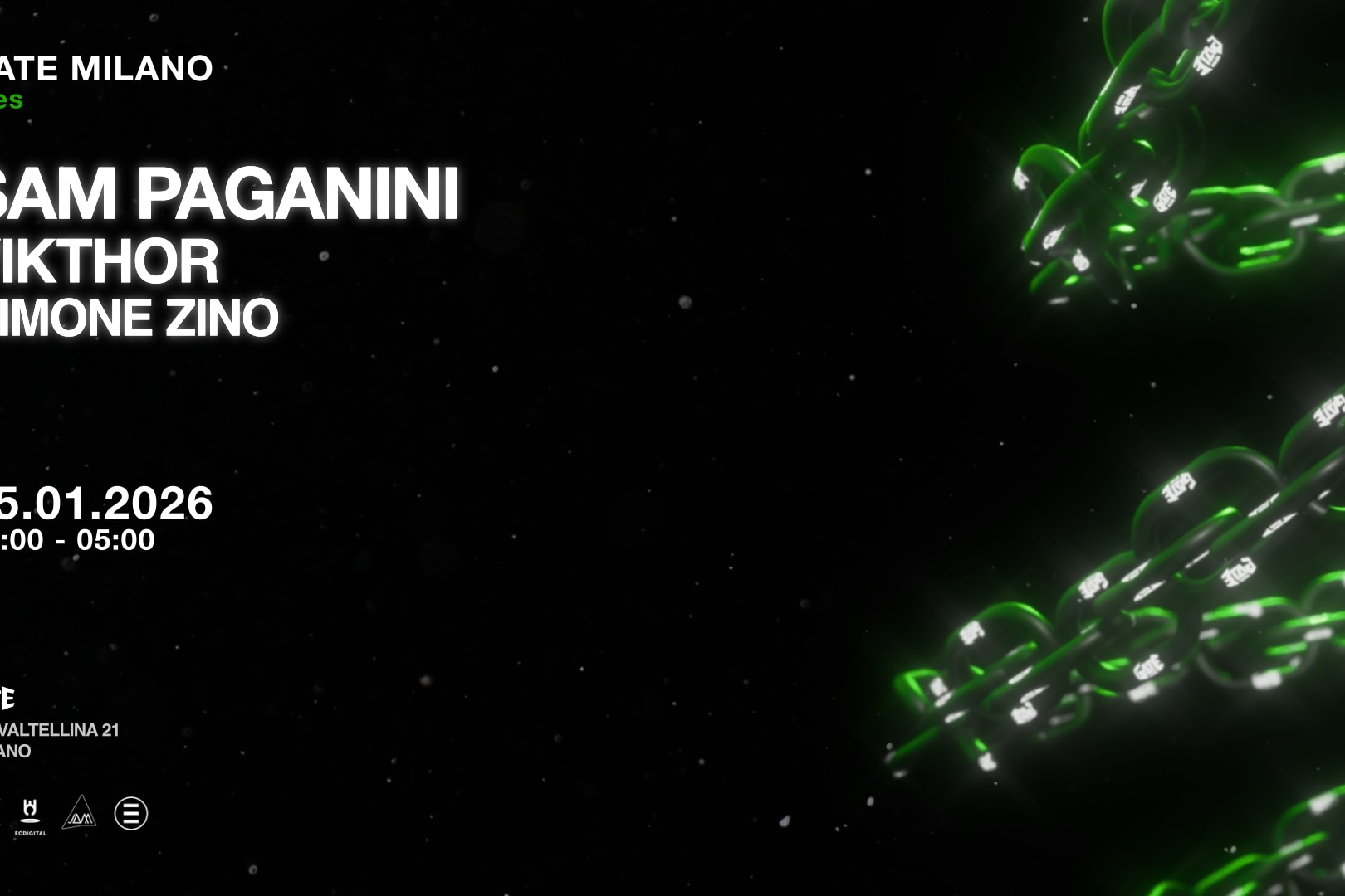 Sam Paganini, Vikthor, Simone Zino image