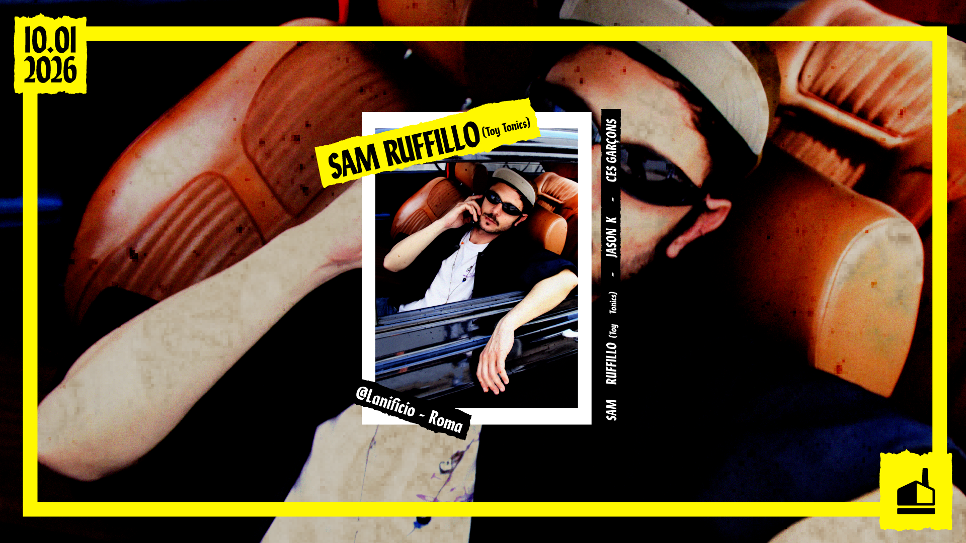 SAM RUFFILLO (Toy Tonics) at LANIFICIO image