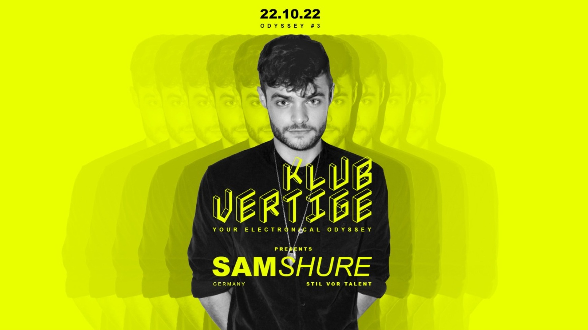 SAM SHURE ϟ Klub Vertige ϟ 22.10 image