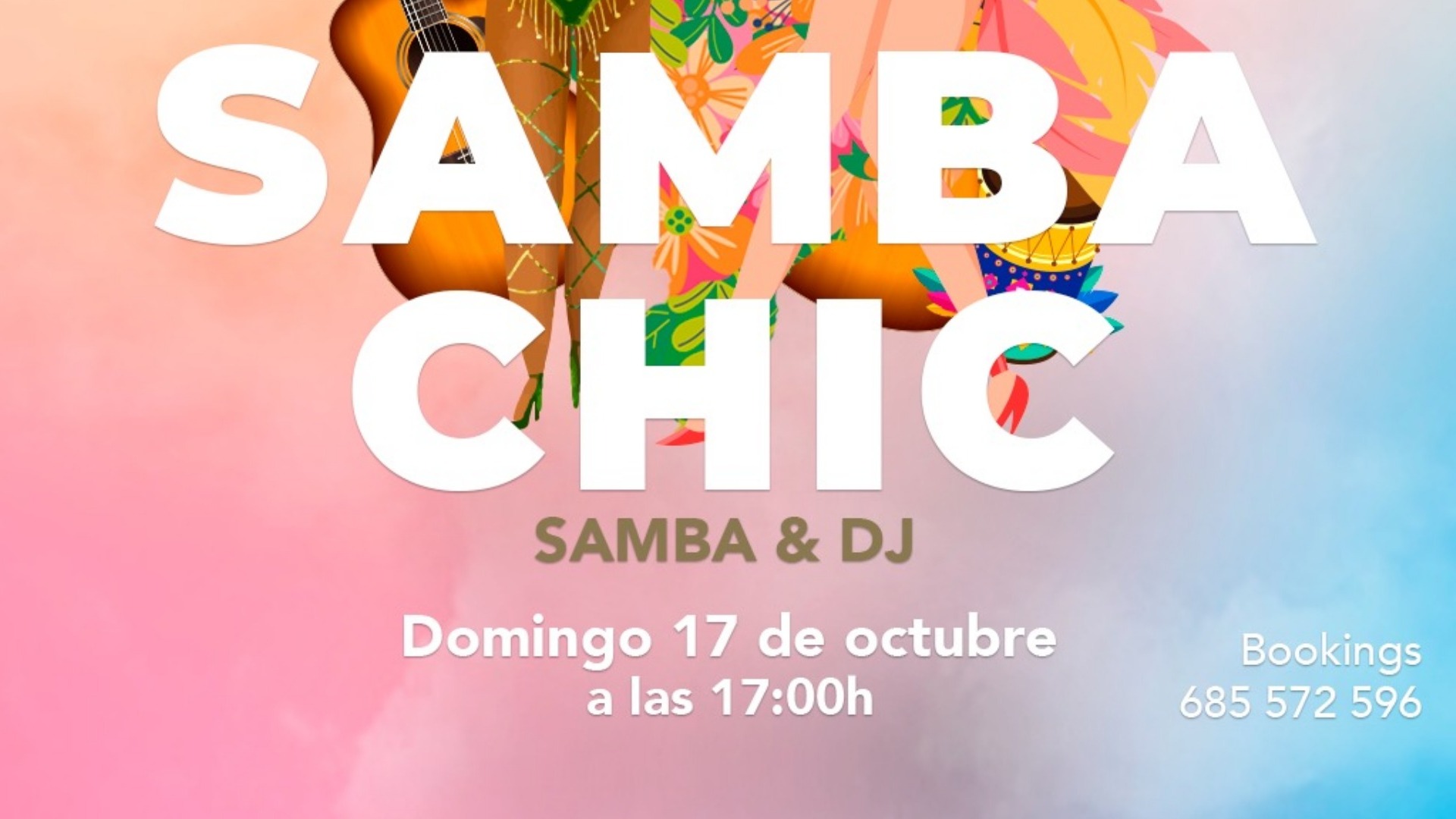 Samba Chic - Domingo 17 octubre en Cachito Diagonal