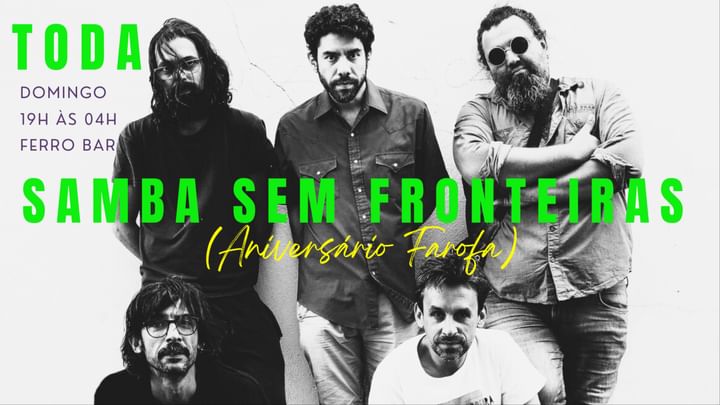 Cover for event: Samba Sem Fronteiras - Aniversário FAROFA 