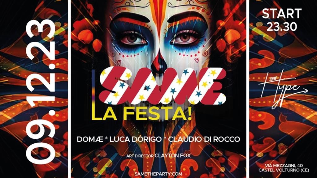 Cartell de l'esdeveniment SAME - LA FESTA
