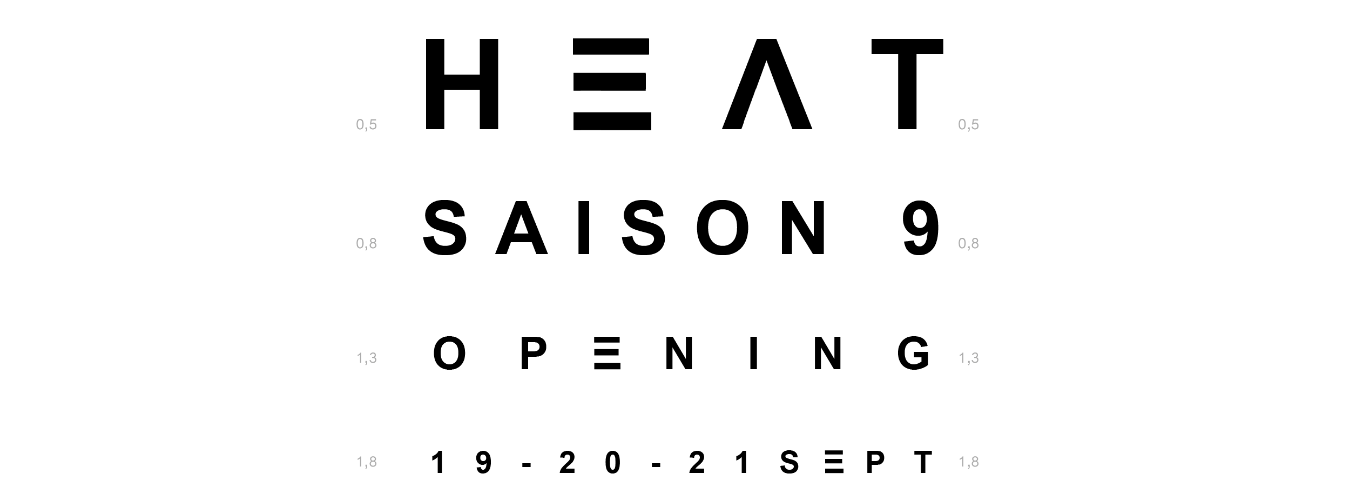 SAMEDI - OPENING HEAT 2019