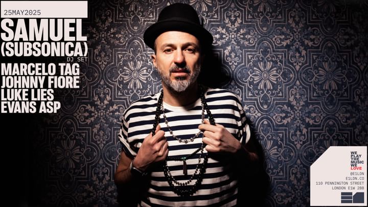 Cover for event: Samuel (Subsonica) DJ Set