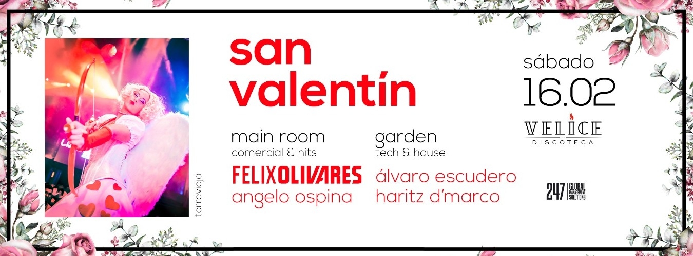 San Valentín 2019 - Sábado 16 de Febrero image