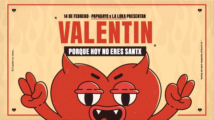 Cover for event: San Valentín X La Loka · Vie. 14 de Febrero