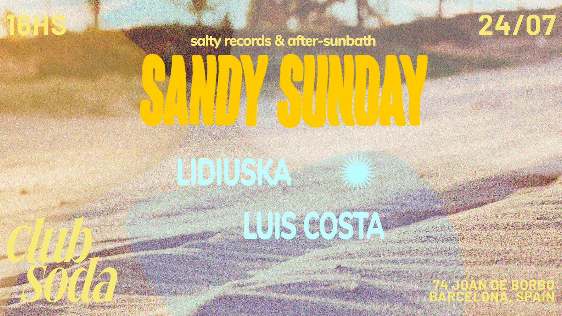Sandy Sunday: Lidiuska & Luis Costa image