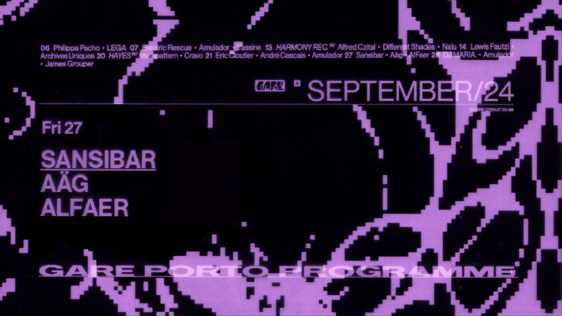 SANSIBAR + Aäg + Alfaer image