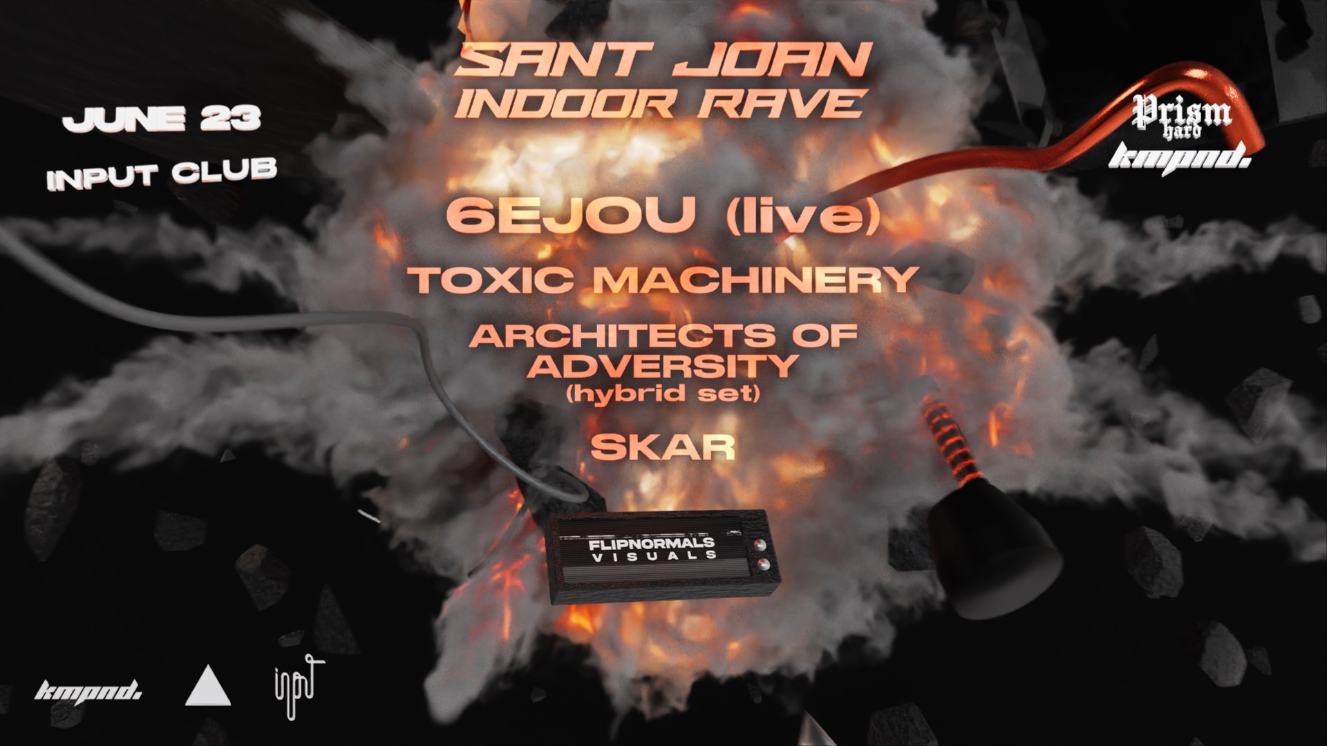 SANT JOAN INDOOR RAVE by PRISM & KOMPOUND image