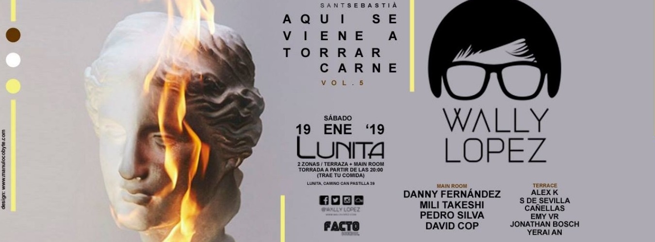 Sant Sebastià "Aqui se viene a torrar carne" en Lunita con Wally Lopez image