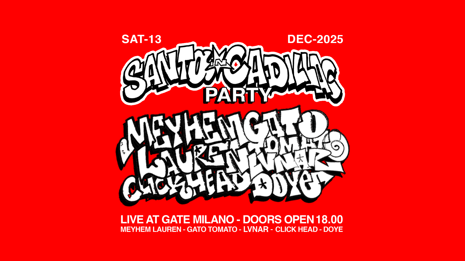 Santa in Cadillac image