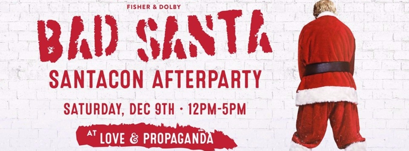 Santacon Party : Love + Propaganda : Union Square image