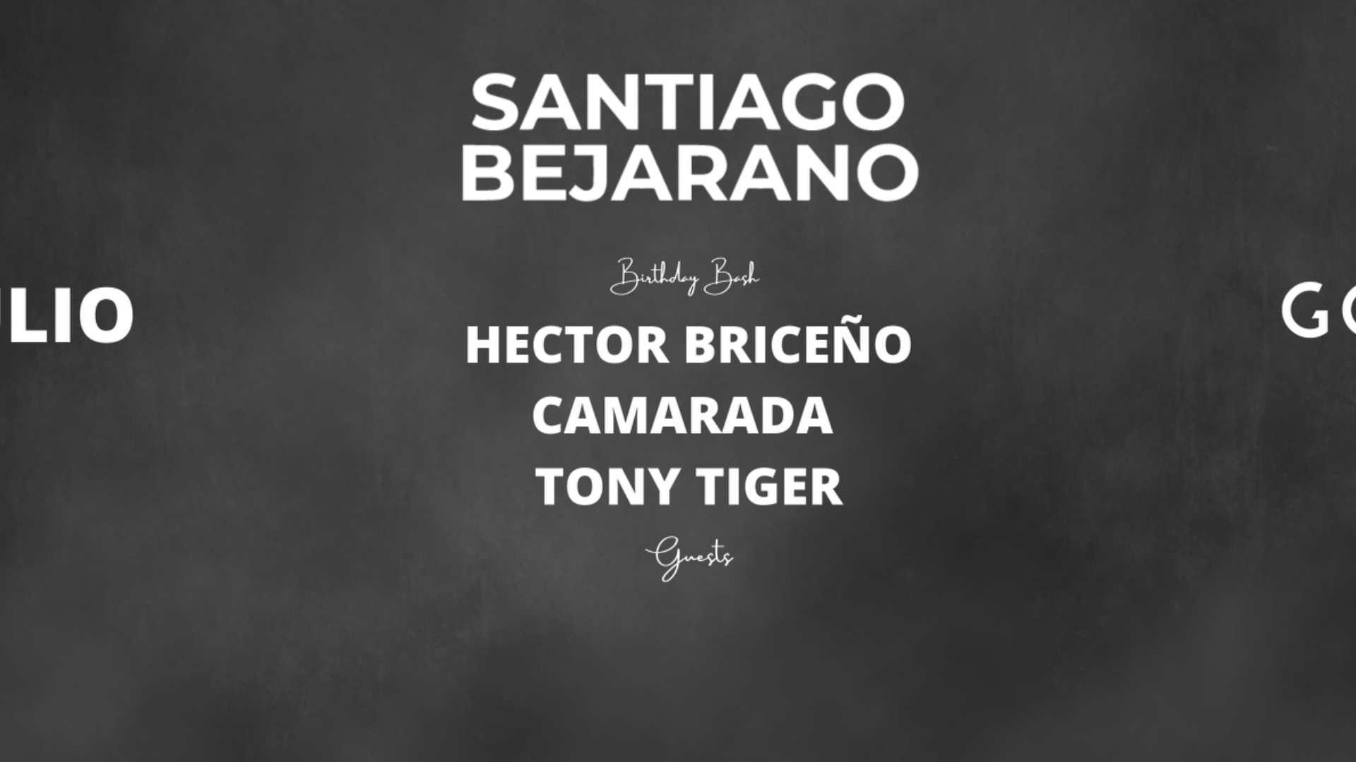 Santiago Bejarano Birthday Bash image