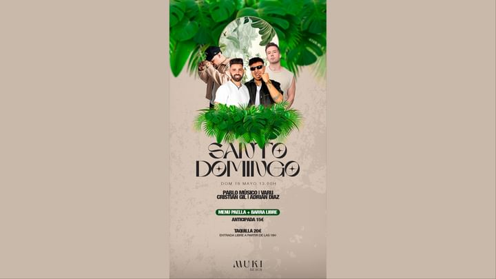 Cover for event: SANTO DOMINGO ESPECIAL PAELLAS 