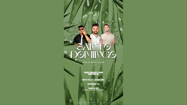 Cover for event: SANTO DOMINGO ESPECIAL PAELLAS 