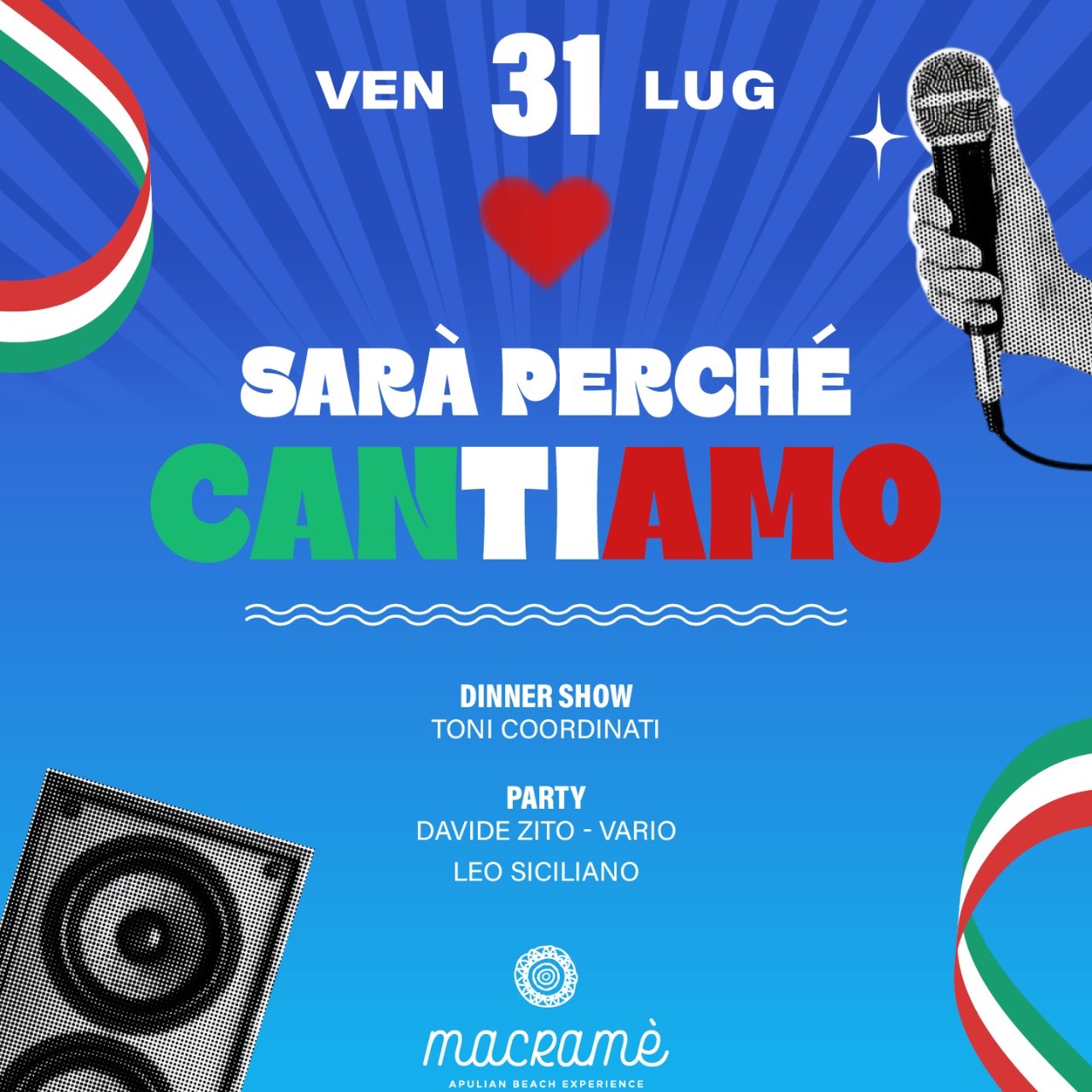 Sarà perché canTIAMO @ Macramé image