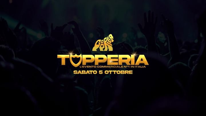 Cover for event: Sat 05.10 • TOPPERIA • Omaggio donna 00:00 con registrazione