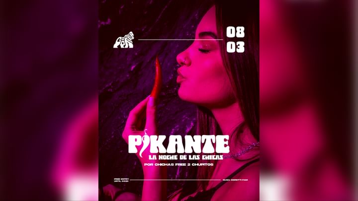 Cover for event: Sat 08.03 • PIKANTE • Free entry entro 00:30