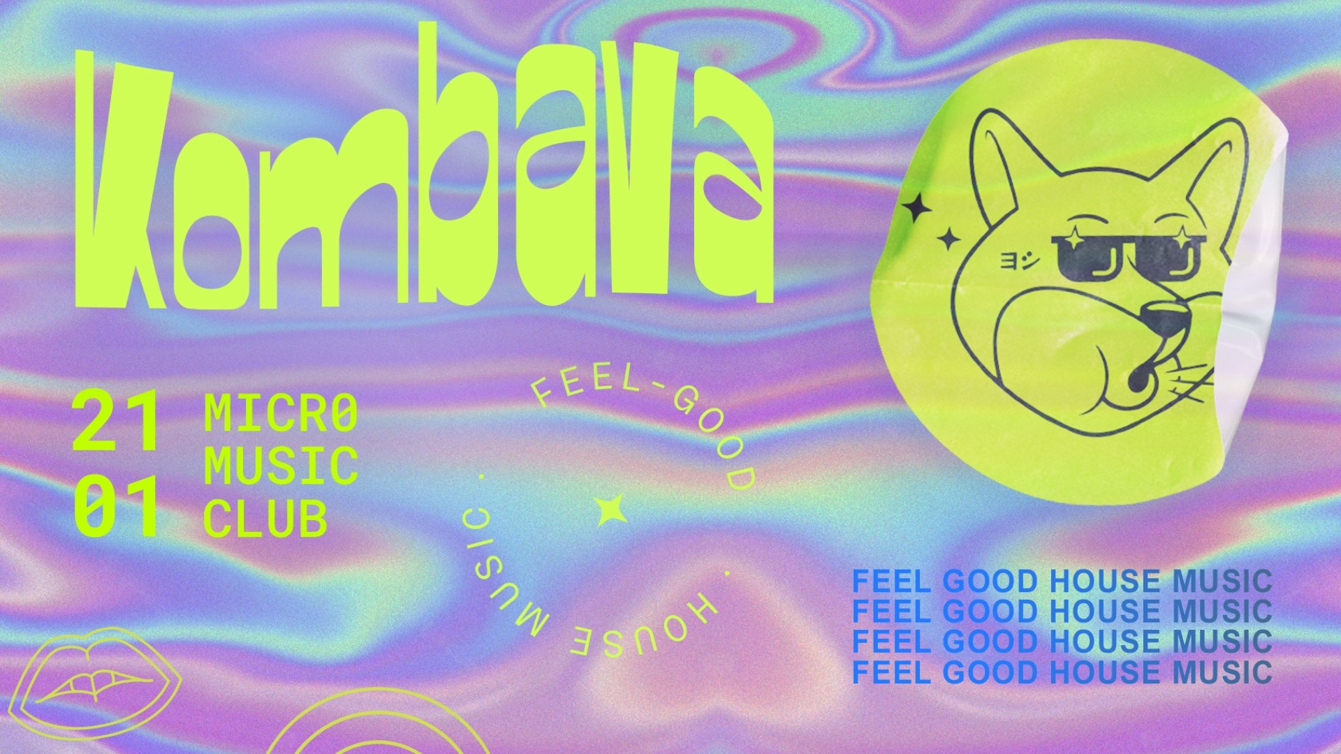 SAT 21 JAN • KOMBAVA PRIMEIRA • FREE ENTRY image