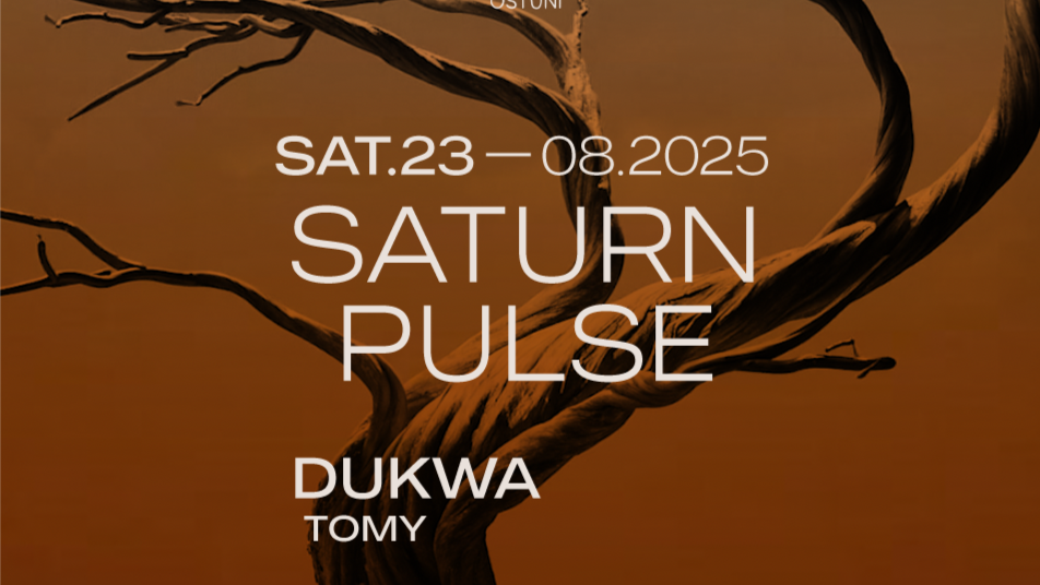 Sat 23/08 SATURN PULSE with DUKWA and Tomy image