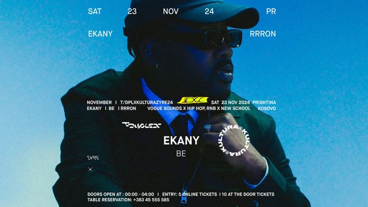 Cover for event: Sat. 23/11 | VOGUE | EKANY [BE]