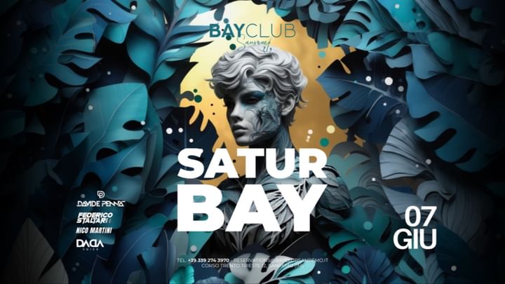 Cover for event: SATUR BAY 07.06 | Bay Club Sanremo