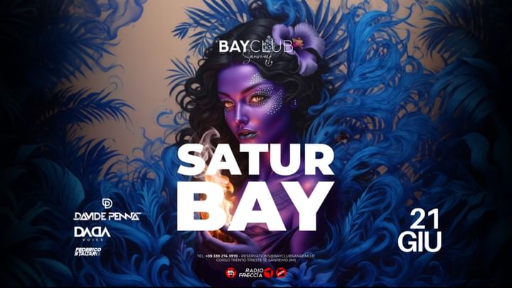 Cover for event: SATUR BAY 21.06 | Bay Club Sanremo