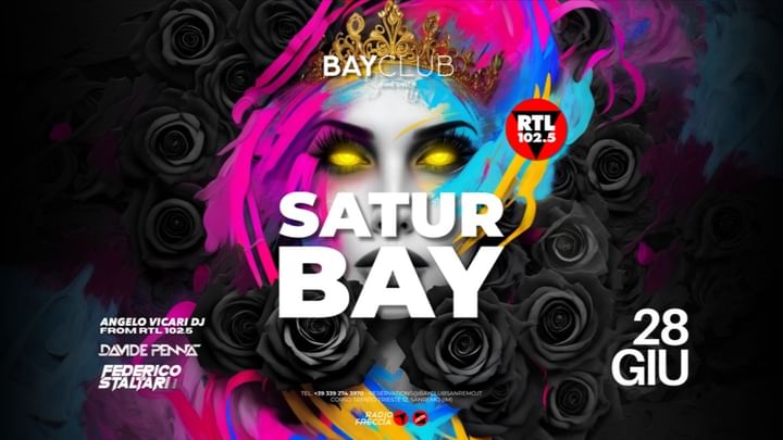 Cover for event: SATUR BAY 28.06 | Bay Club Sanremo