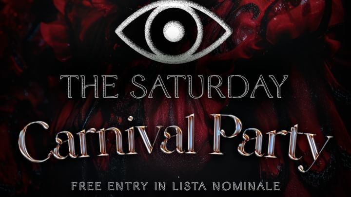 Cover for event: Saturday 01th March - Carnival Party